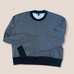 Sparkly striped light sweater